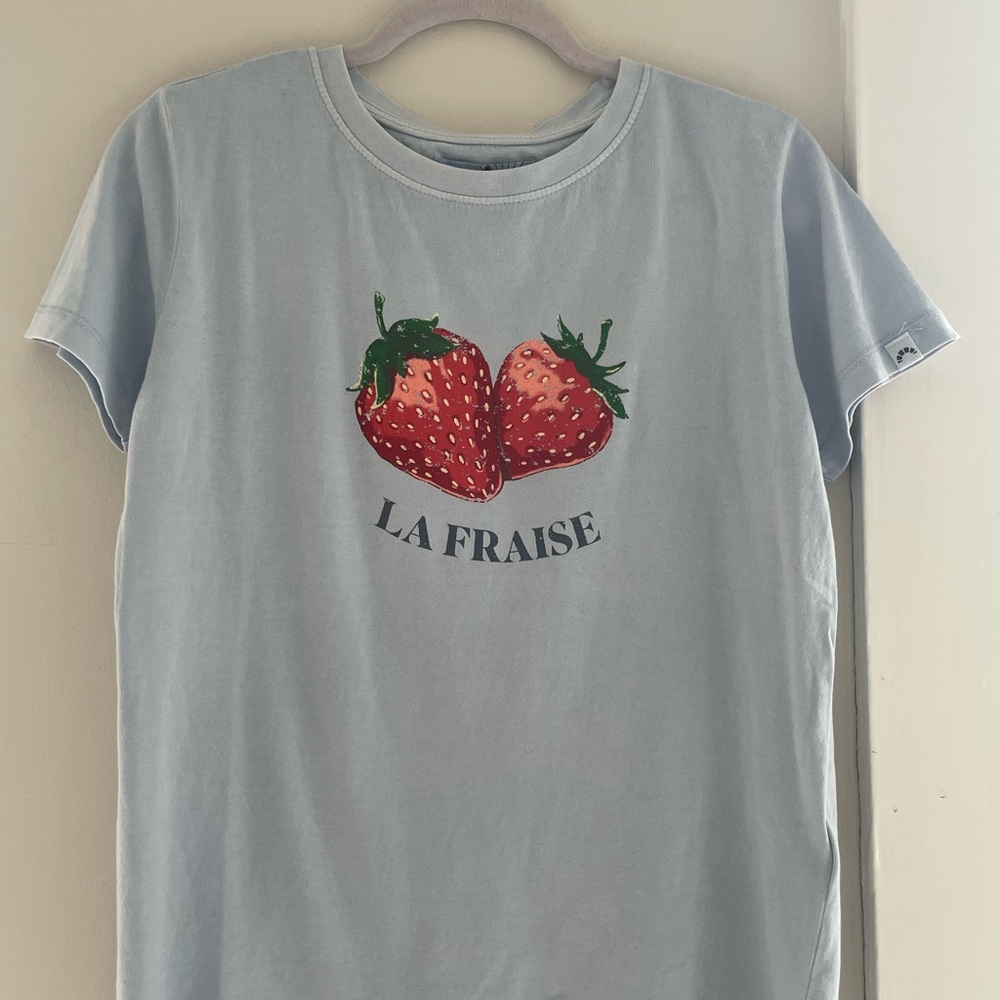 C&C California Sunwashed Light Blue Tee